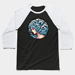 ZODIAC Aquarius - Astrological AQUARIUS - AQUARIUS - ZODIAC sign - Van Gogh style - 14 Baseball T-Shirt